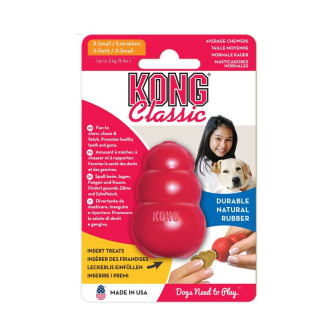 Jouet KONG classic XS pour chien