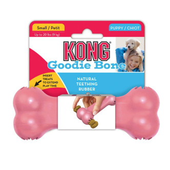 Jouet KONG puppy goodie bone S pour chiot