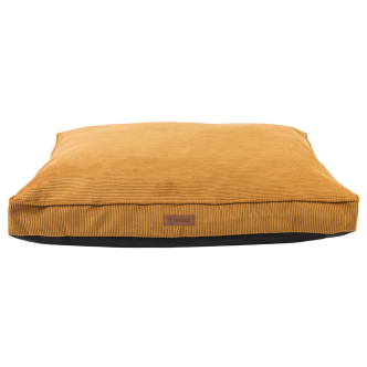 Matelas Anicool Cord déhoussable orthopédique moutarde 80cm