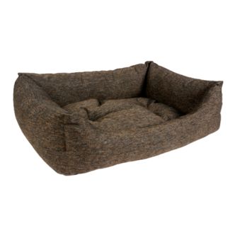 Corbeille rectangle First Anicool marron (XL - 110x80x28cm) pour chien et chat