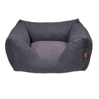 Corbeille déhoussable Cortina Anicool gris (M - 80x65x31cm) pour chien et chat