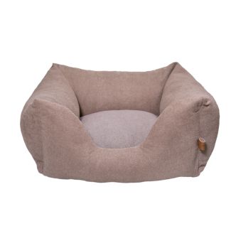 Corbeille déhoussable beige Anicool (S - 65x50x31cm) pour chien et chat