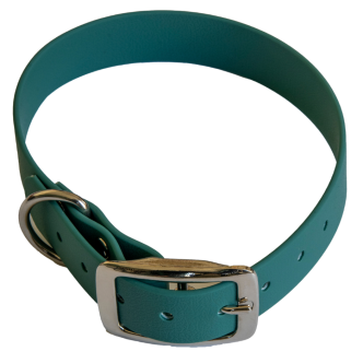 Collier en biothane Pitchou vert chasseur taille L (25mm)