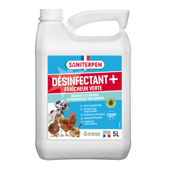 Désinfectant Saniterpen Plus 5L pour chien