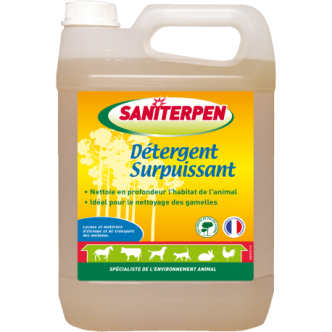Détergent surpuissant Saniterpen 5L pour chien