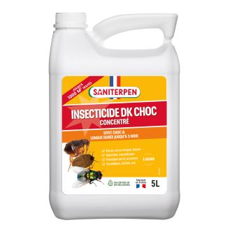 Insecticide DK Choc Saniterpen 5L pour chien et chat