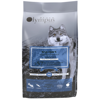 Black Olympus croquettes pour chien adulte moyen saumon et riz 12kg