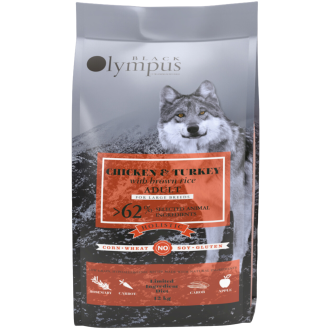 Black Olympus croquettes pour chien adulte maxi poulet et riz 12kg