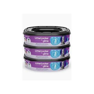Lot de 3 recharges octogonales Litter Genie 9 mois