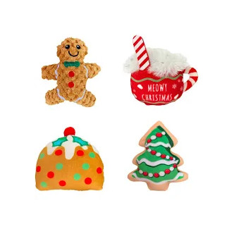Jouet scrattles Holiday KONG café pour chat