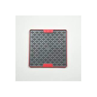 Gamelle à lécher Lickimat buddy tuff rouge pour chat