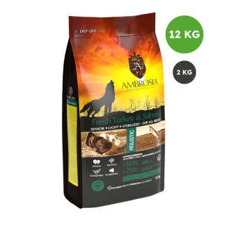 Ambrosia croquettes pour chien senior stérilisé 12kg